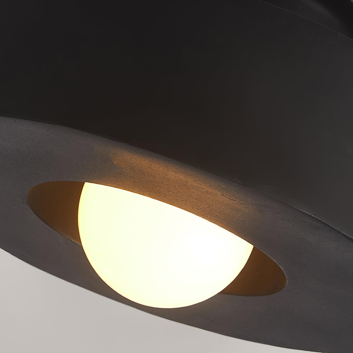 Celelian Ceiling Lamp Simon Resin Cylindrical