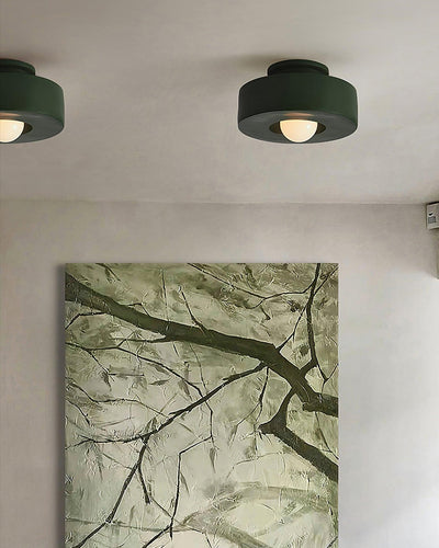Celelian Ceiling Lamp Simon Resin Cylindrical