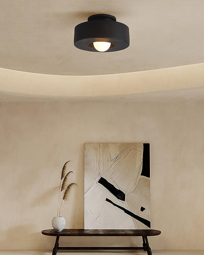 Celelian Ceiling Lamp Simon Resin Cylindrical