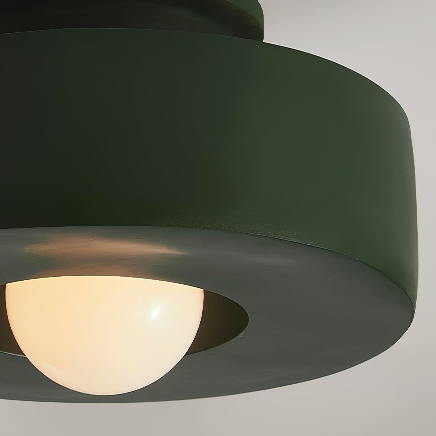 Celelian Ceiling Lamp Simon Resin Cylindrical
