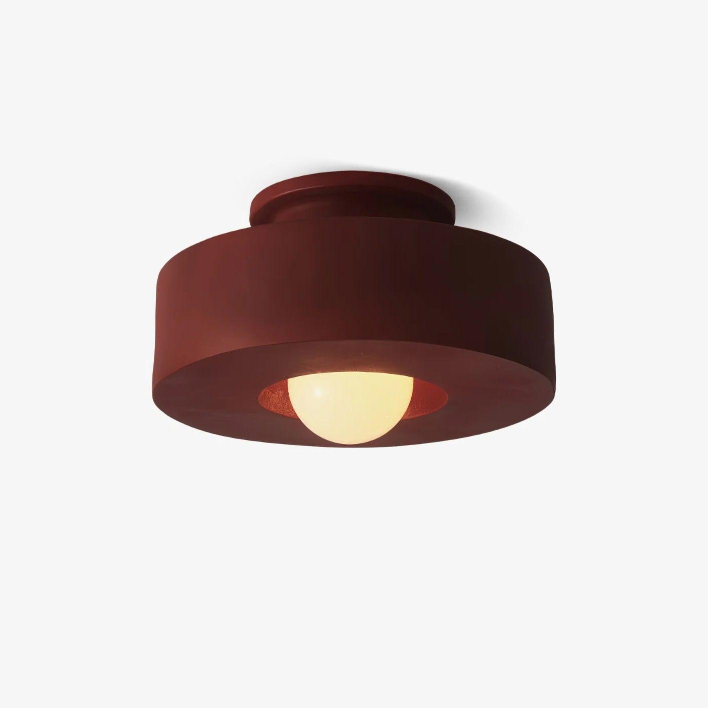 Celelian Ceiling Lamp Simon Resin Cylindrical