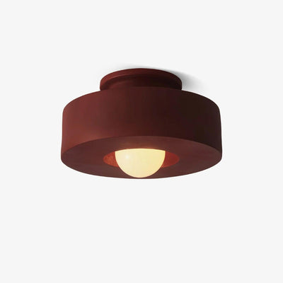 Celelian Ceiling Lamp Simon Resin Cylindrical
