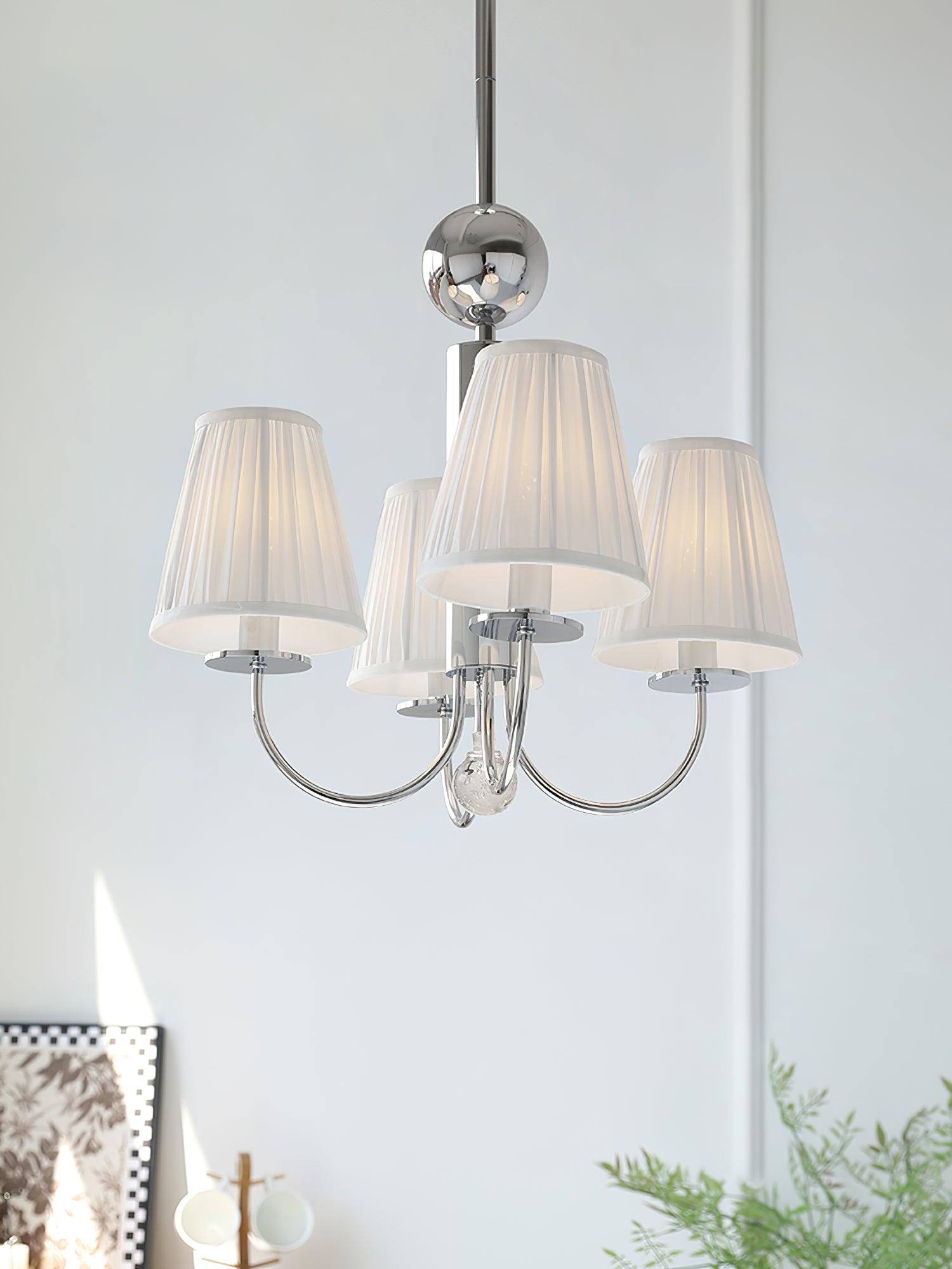 Glimmer Simplicity Chrome Chandelier