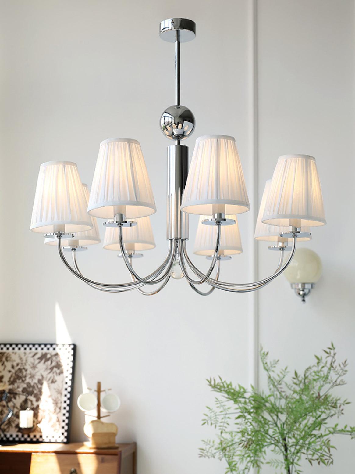 Glimmer Simplicity Chrome Chandelier