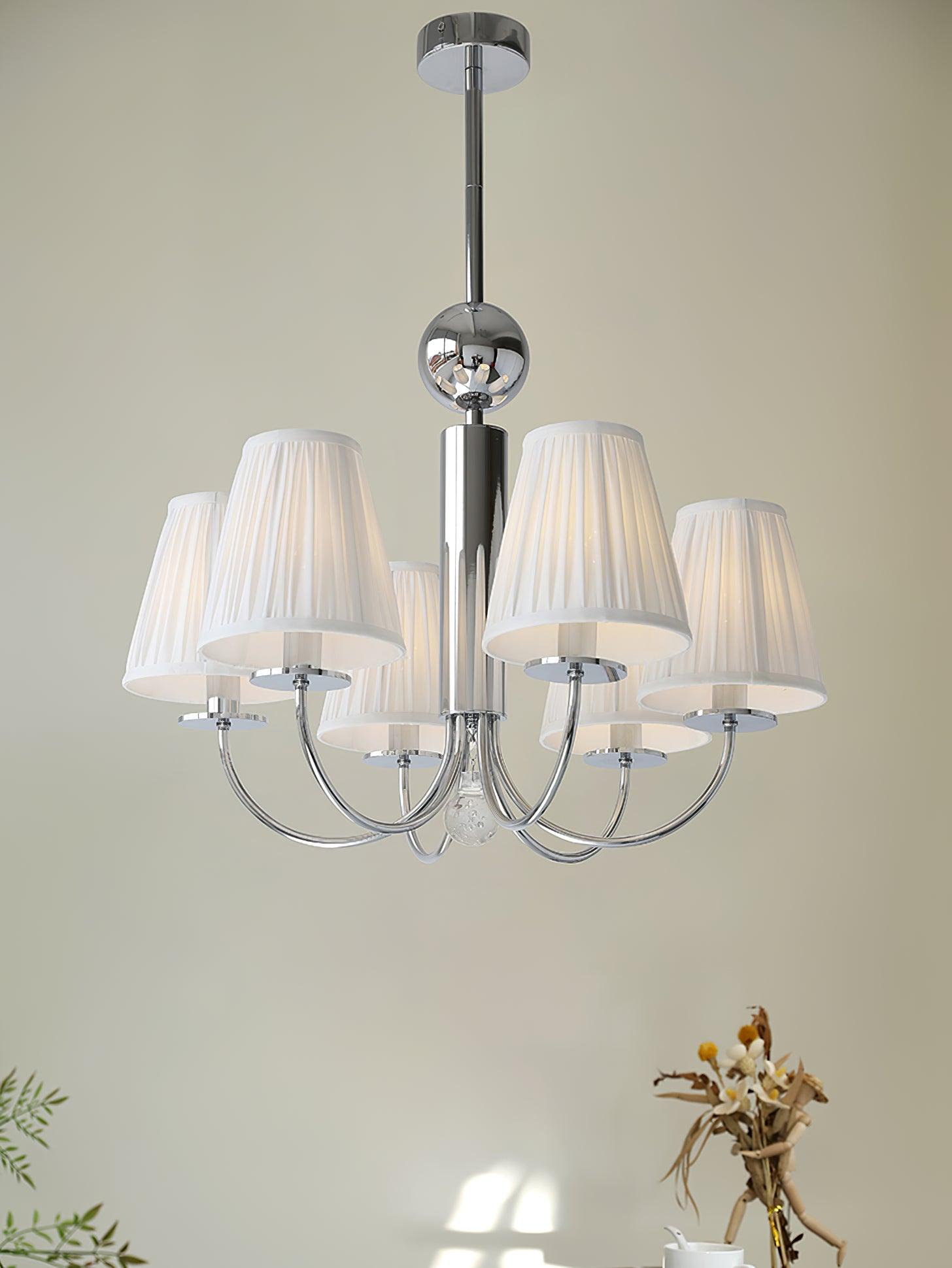 Glimmer Simplicity Chrome Chandelier