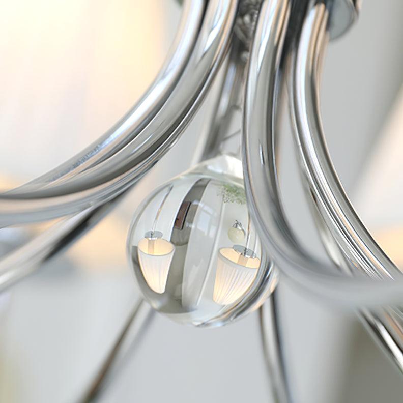 Glimmer Simplicity Chrome Chandelier