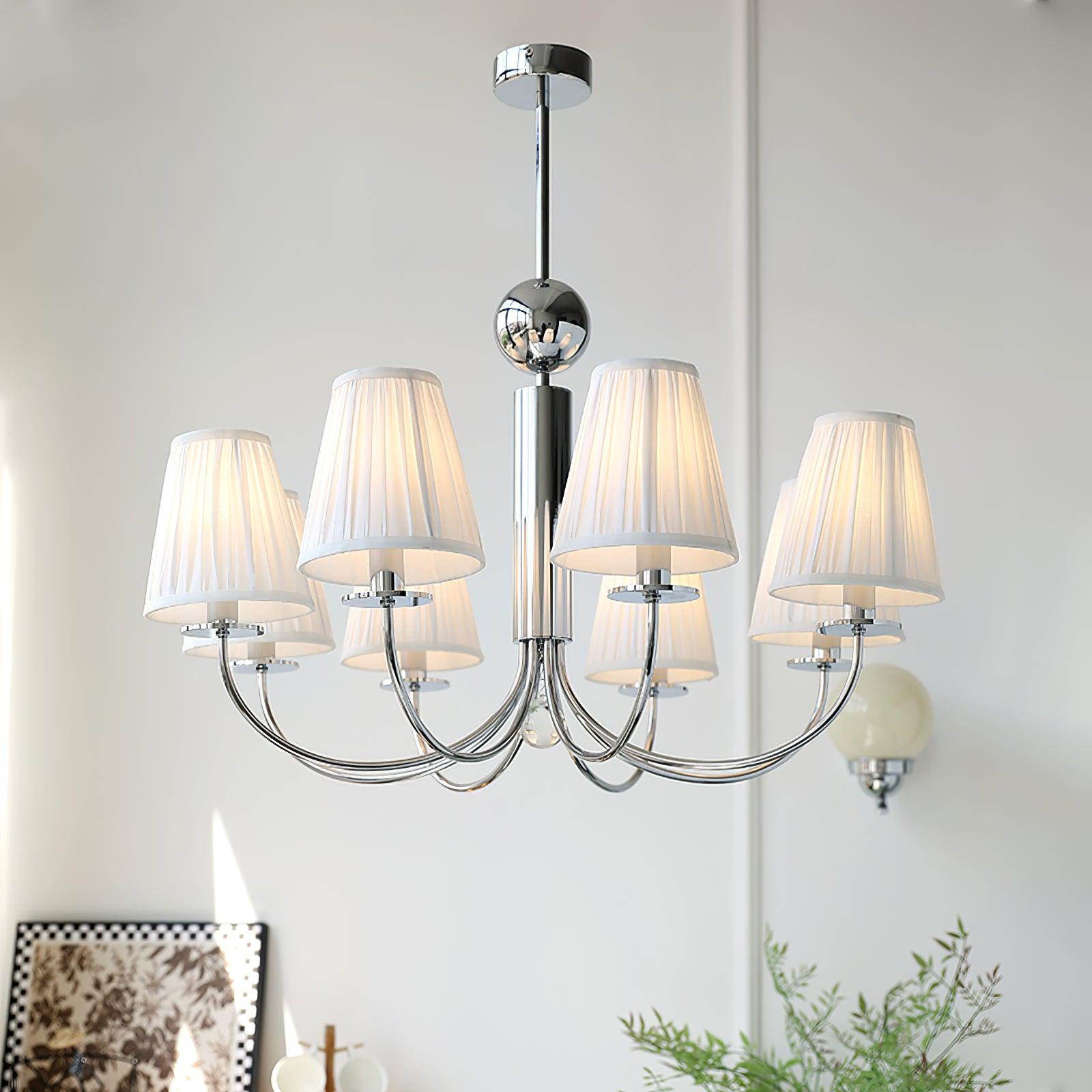 Glimmer Simplicity Chrome Chandelier