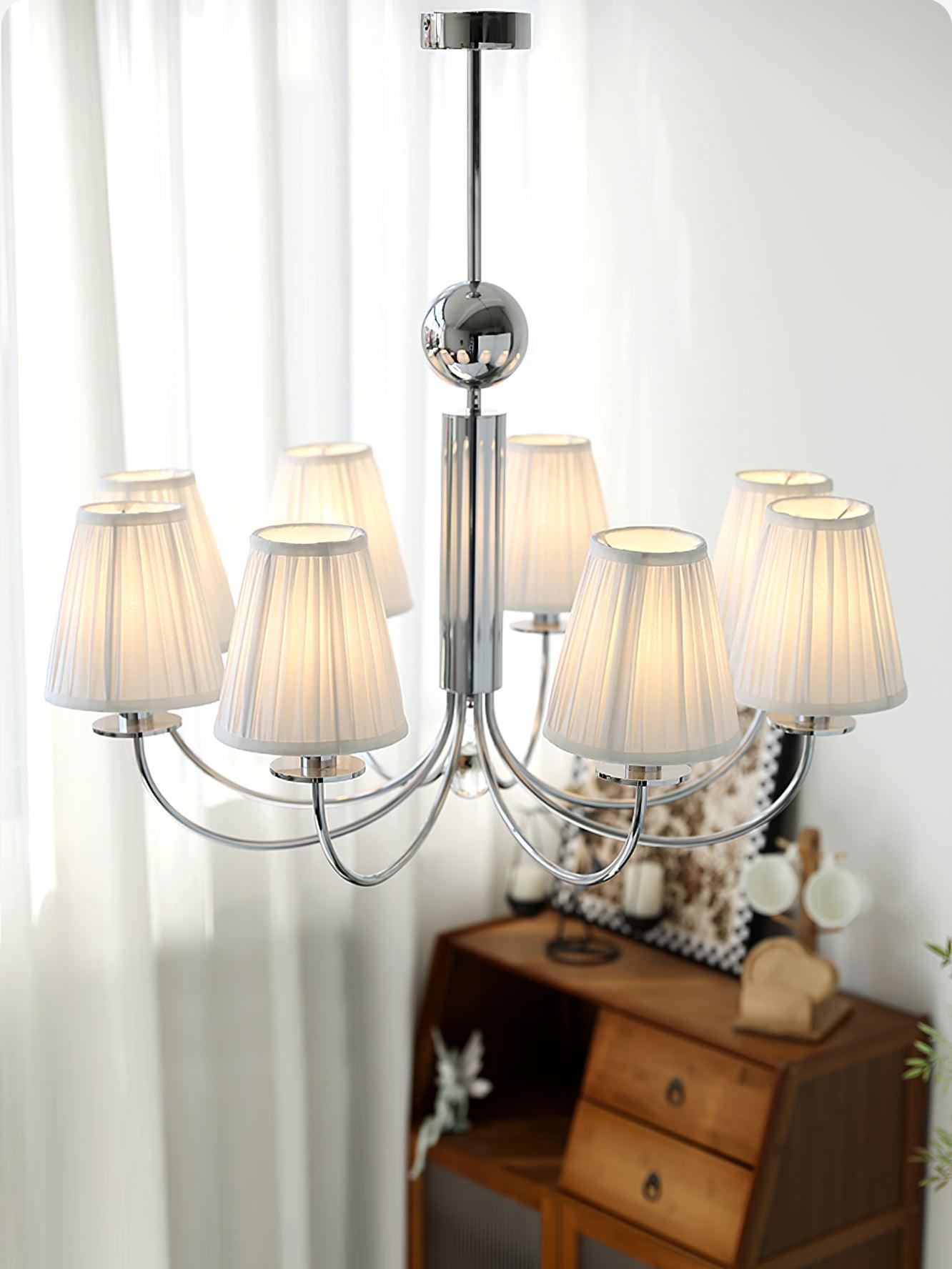 Glimmer Simplicity Chrome Chandelier