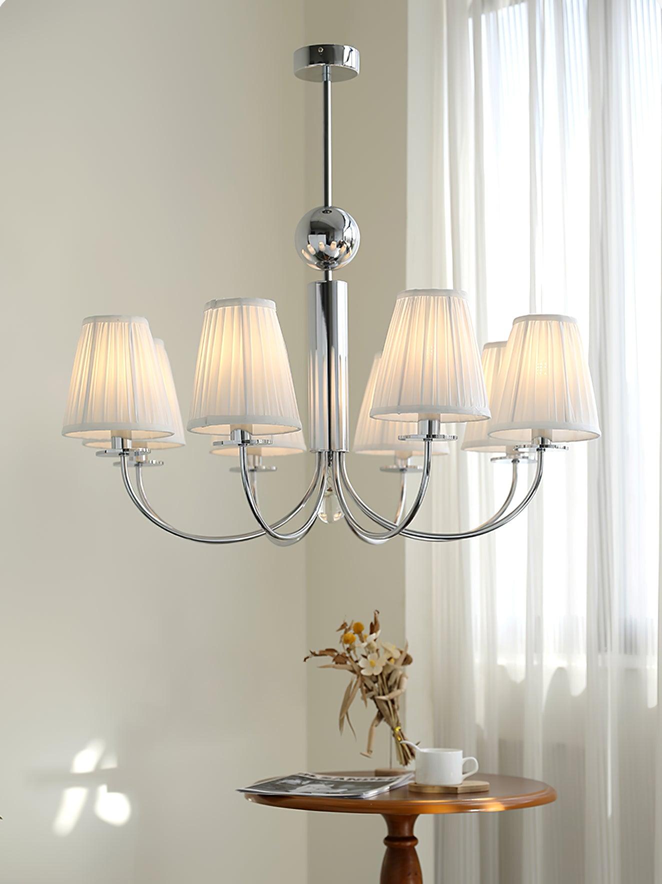 Glimmer Simplicity Chrome Chandelier