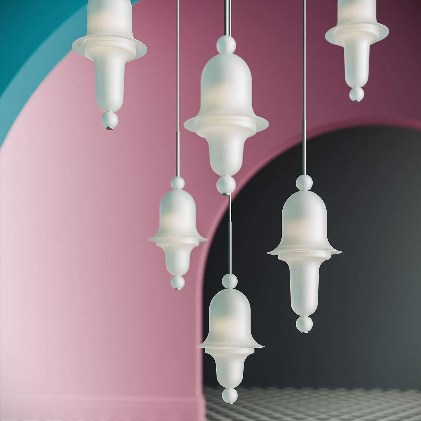 Calaeus Nordic Art Glass Pendant Light
