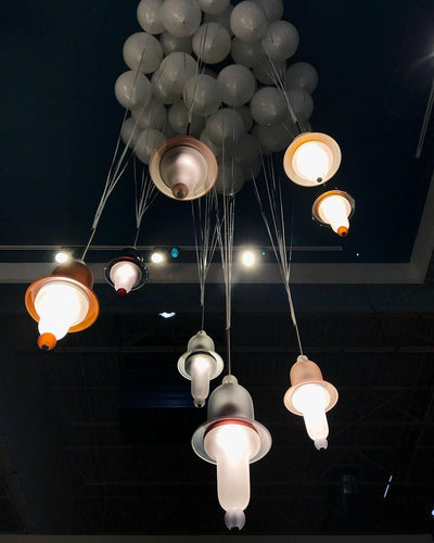 Calaeus Nordic Art Glass Pendant Light