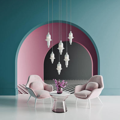 Calaeus Nordic Art Glass Pendant Light