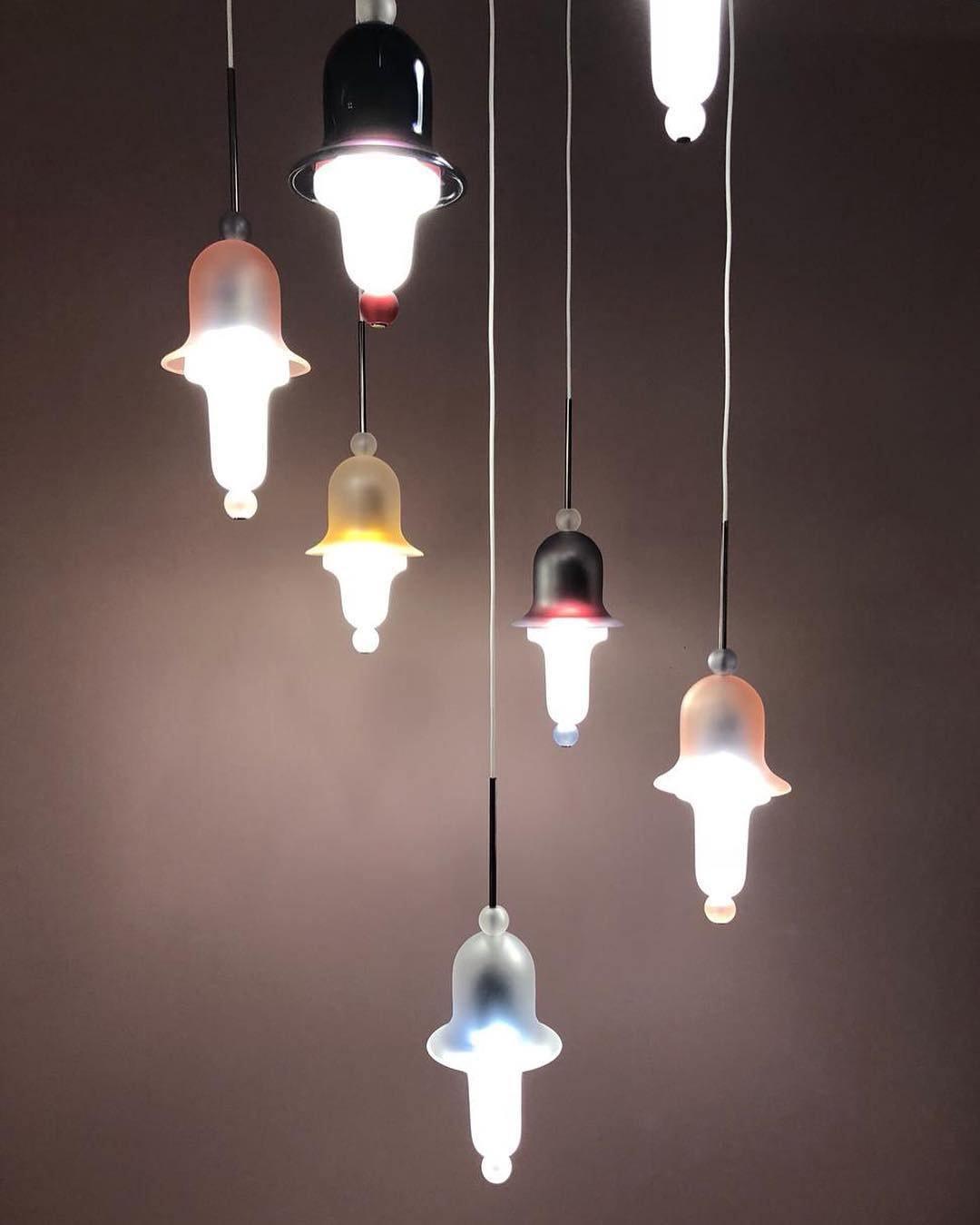 Calaeus Nordic Art Glass Pendant Light