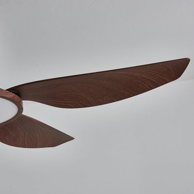 Aurelia Modern Wood Brass Ceiling Fan Light - Neutral Decor