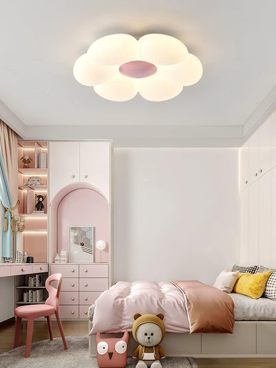 Liorinella Ceiling Lamp Six-Leaf Flower for Kids Room