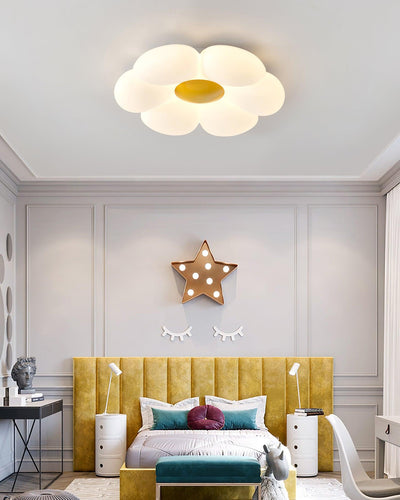 Liorinella Ceiling Lamp Six-Leaf Flower for Kids Room