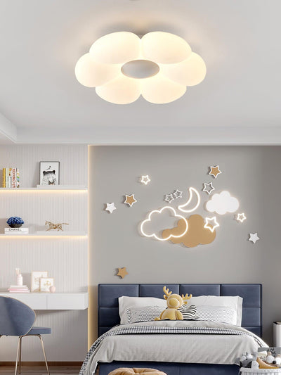 Liorinella Ceiling Lamp Six-Leaf Flower for Kids Room