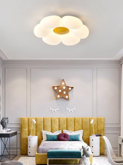 Liorinella Ceiling Lamp Six-Leaf Flower for Kids Room