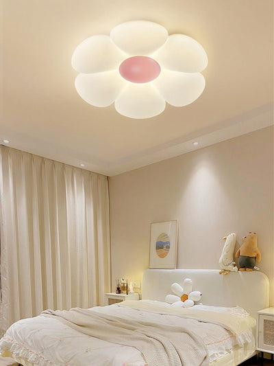 Liorinella Ceiling Lamp Six-Leaf Flower for Kids Room