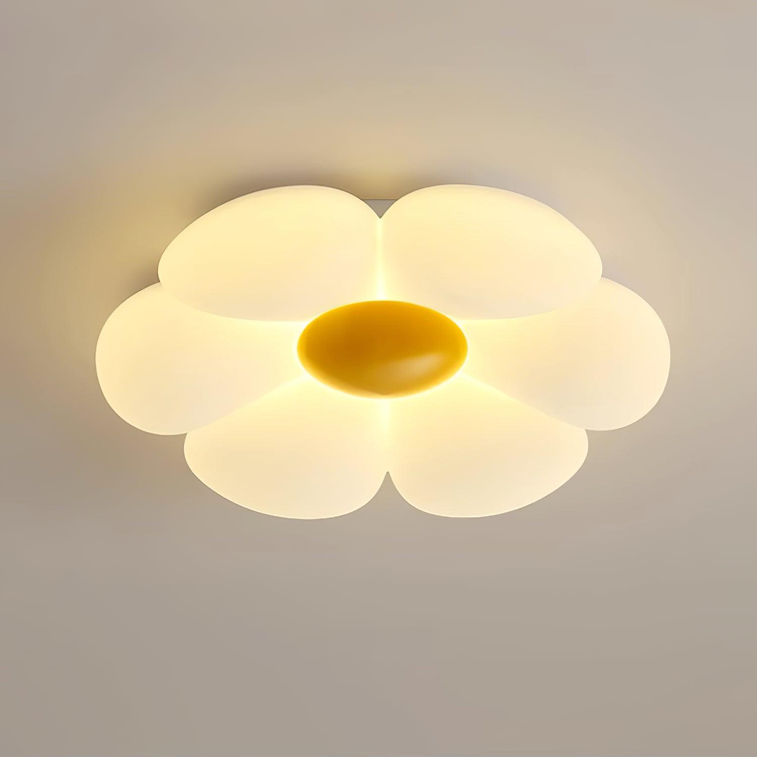 Liorinella Ceiling Lamp Six-Leaf Flower for Kids Room