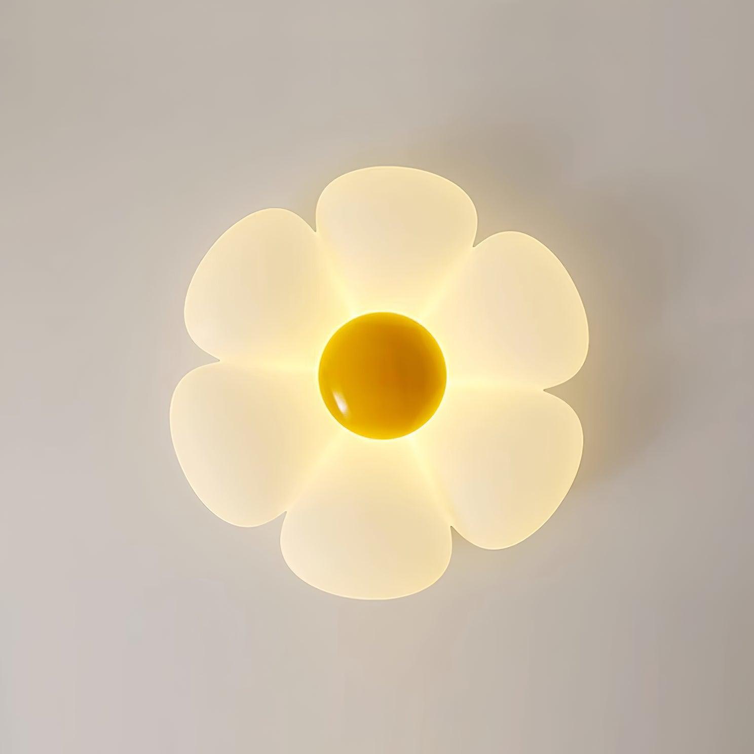 Liorinella Ceiling Lamp Six-Leaf Flower for Kids Room