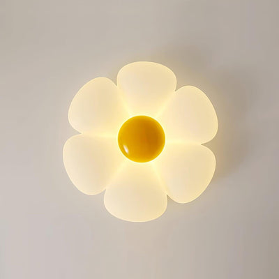 Liorinella Ceiling Lamp Six-Leaf Flower for Kids Room