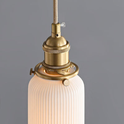 Eliaora Vintage Ceramic Pendant Light