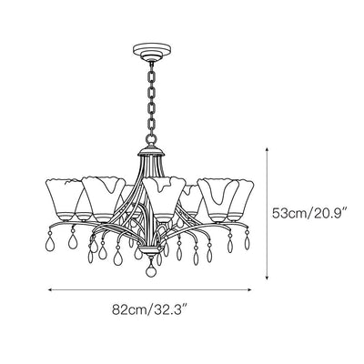 Luxisella Crystal Chandelier
