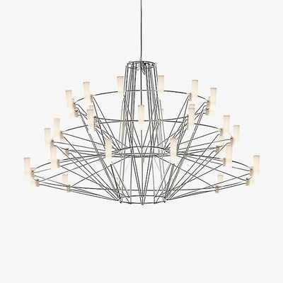Orinenine Chandelier Sky Ballet Stainless Steel Acrylic Modern
