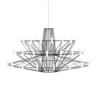 Orinenine Chandelier Sky Ballet Stainless Steel Acrylic Modern