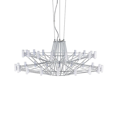 Orinenine Chandelier Sky Ballet Stainless Steel Acrylic Modern