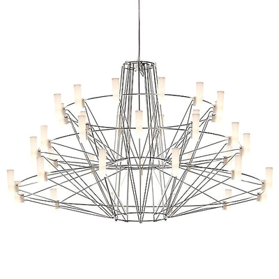 Orinenine Chandelier Sky Ballet Stainless Steel Acrylic Modern