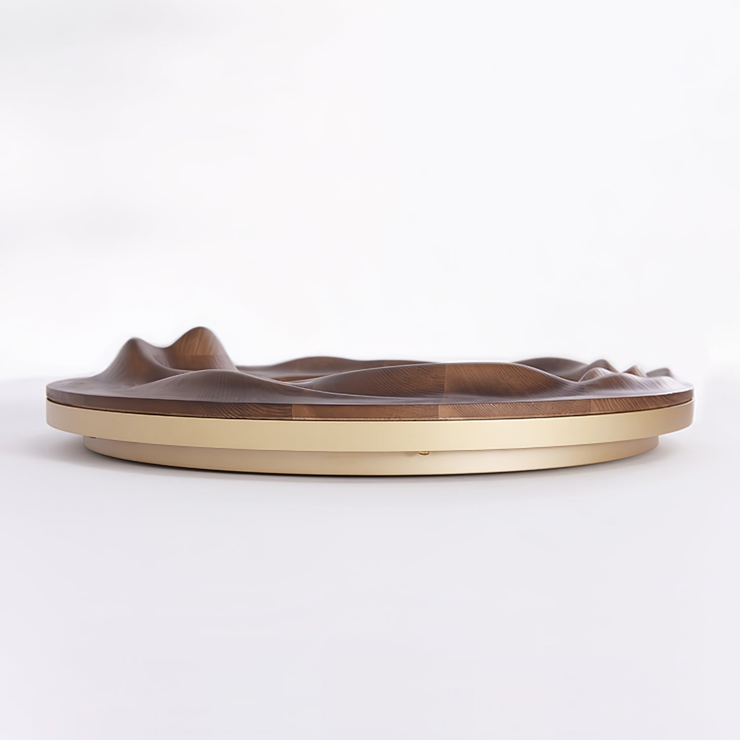 Rinarena Ceiling Lamp Wood Ripple Organic Tranquil
