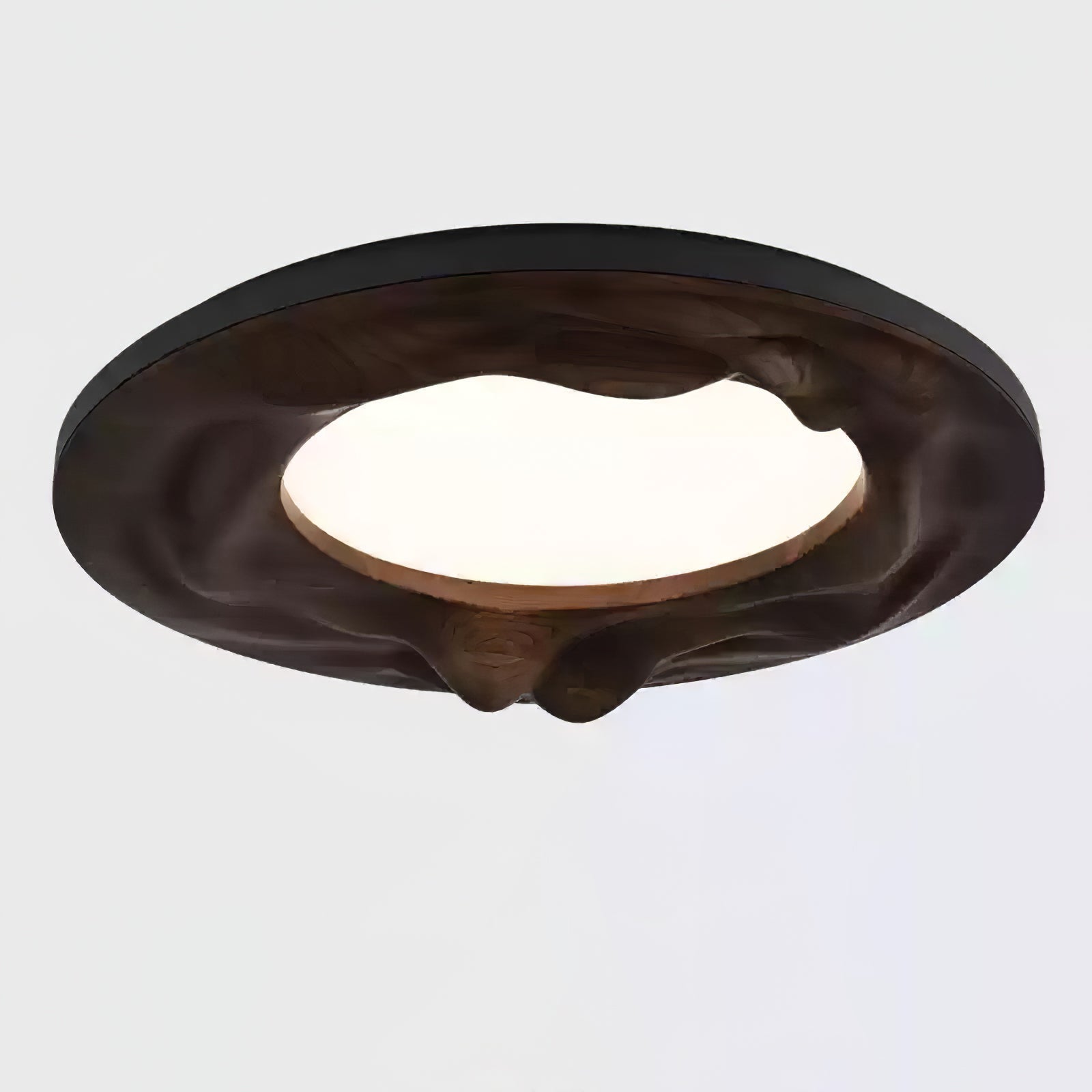 Rinarena Ceiling Lamp Wood Ripple Organic Tranquil