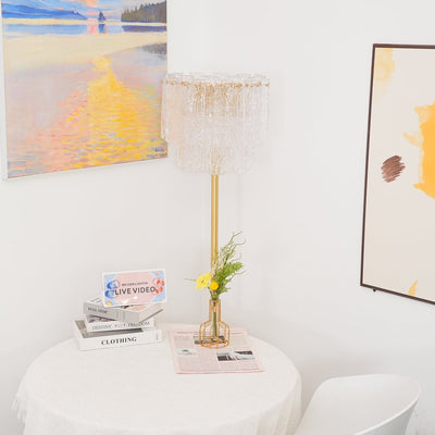 Velaette Luxury Glass Floor Lamp