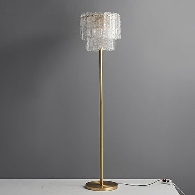 Velaette Luxury Glass Floor Lamp