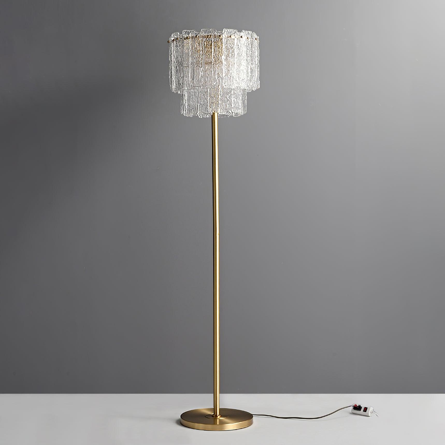 Velaette Luxury Glass Floor Lamp