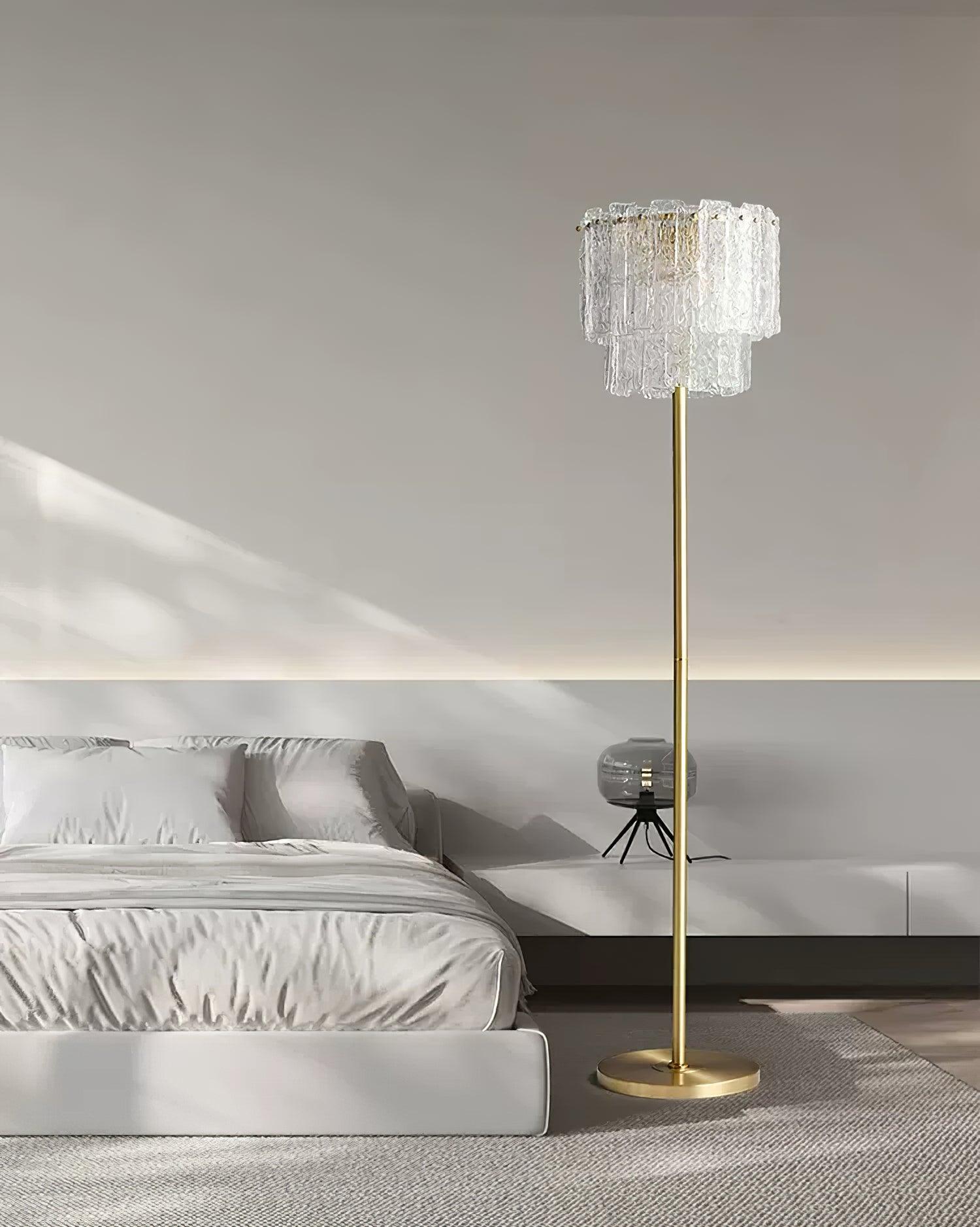 Velaette Luxury Glass Floor Lamp