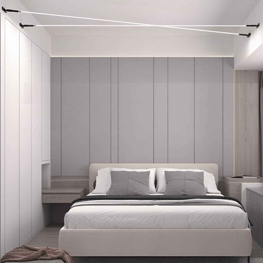 Zusken Minimalistic Linear Strip Ceiling Light