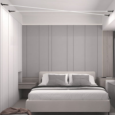Zusken Minimalistic Linear Strip Ceiling Light