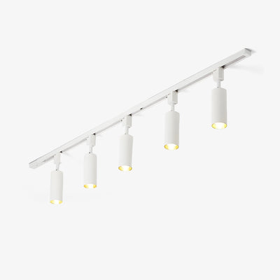 Solara Ceiling Lamp Sleek Cylinder Track with Minimalist - Neutral Decor