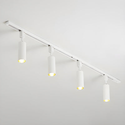 Solara Ceiling Lamp Sleek Cylinder Track with Minimalist - Neutral Decor