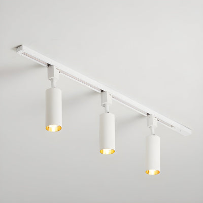 Solara Ceiling Lamp Sleek Cylinder Track with Minimalist - Neutral Decor