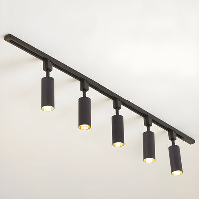 Solara Ceiling Lamp Sleek Cylinder Track with Minimalist - Neutral Decor