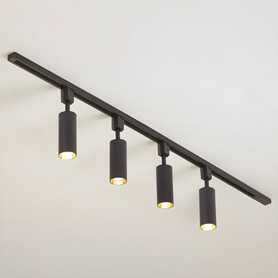 Solara Ceiling Lamp Sleek Cylinder Track with Minimalist - Neutral Decor