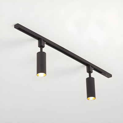 Solara Ceiling Lamp Sleek Cylinder Track with Minimalist - Neutral Decor