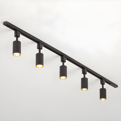 Solara Ceiling Lamp Sleek Cylinder Track with Minimalist - Neutral Decor