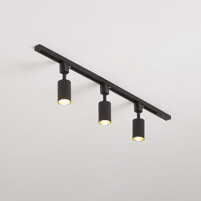 Solara Ceiling Lamp Sleek Cylinder Track with Minimalist - Neutral Decor