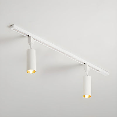 Solara Ceiling Lamp Sleek Cylinder Track with Minimalist - Neutral Decor