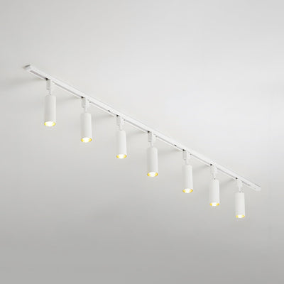 Solara Ceiling Lamp Sleek Cylinder Track with Minimalist - Neutral Decor